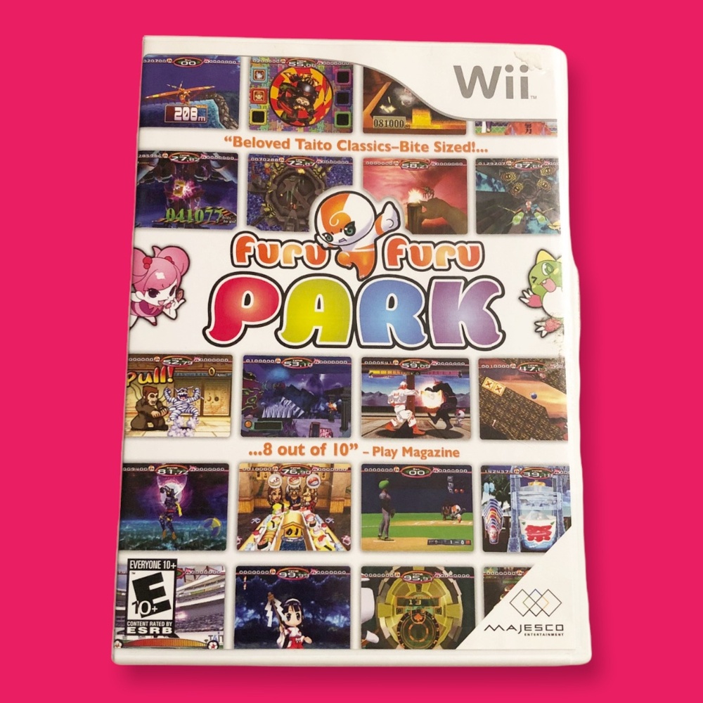 Furu Furu Park Nintendo Wii Action Video Game